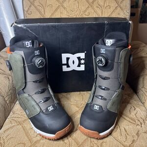 DC Men's CONTROL Snow Boots - ADY0100035 - Olive Camo - US Size 9.5 -NIB